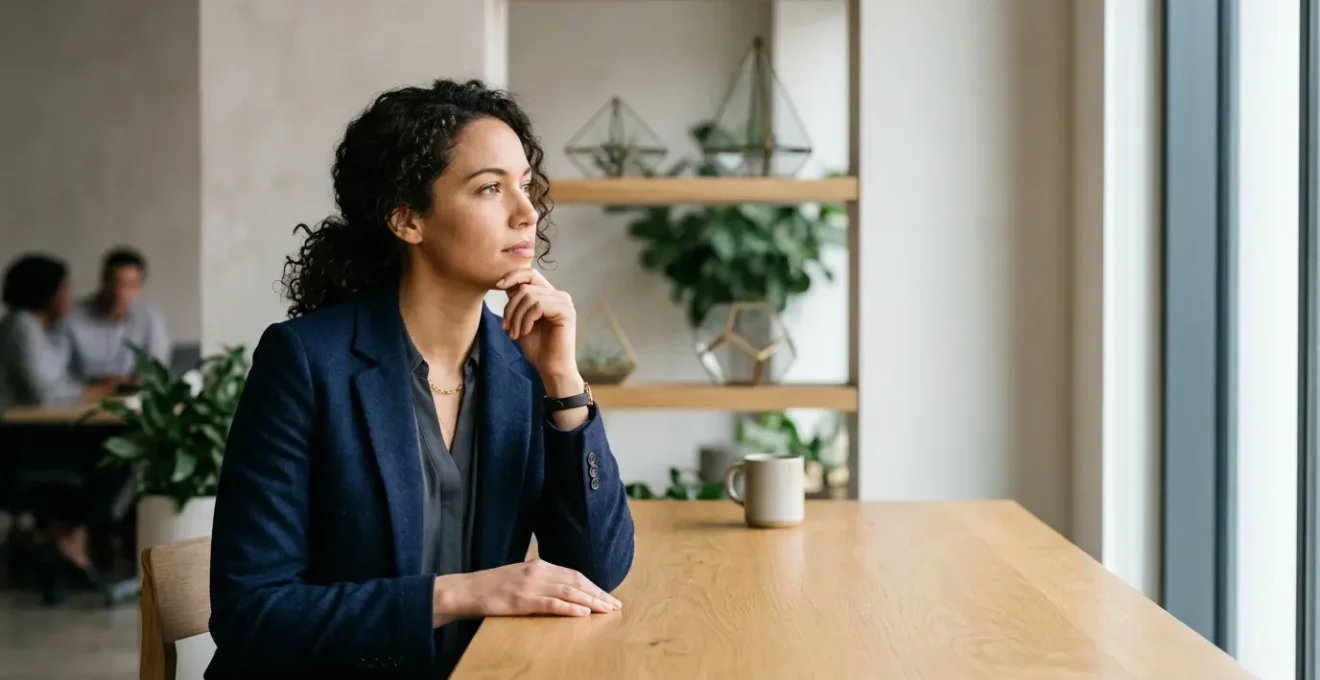 Professionnel analysant des options énergétiques pour son entreprise dans un environnement contemporain