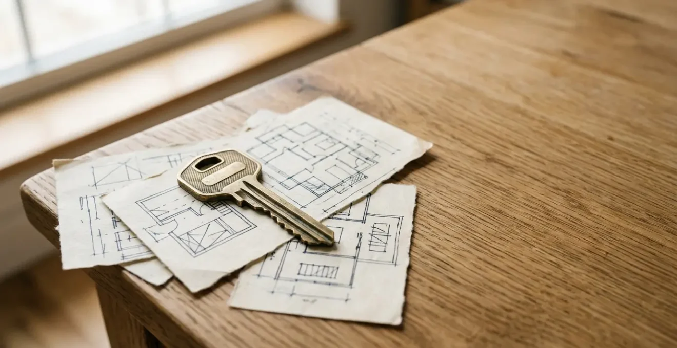 Scène éditoriale représentant le financement de la rénovation énergétique avec l'Éco-Prêt à Taux Zéro