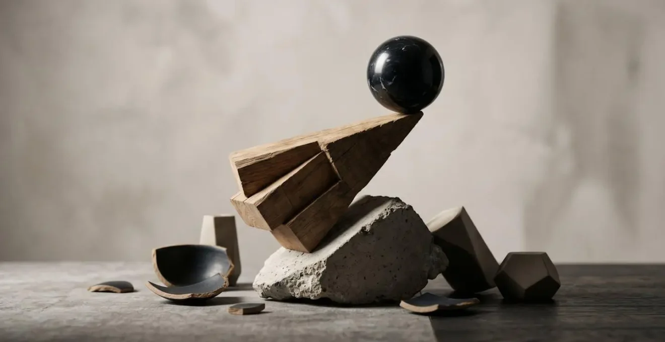 Composition symbolique évoquant la pression temporelle et la décision rapide dans un contexte professionnel