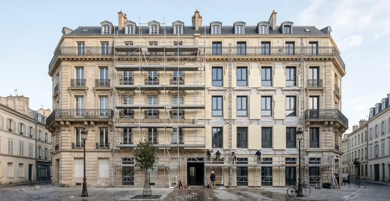 Rénovation énergétique d'un immeuble ancien en centre-ville éligible au dispositif Denormandie