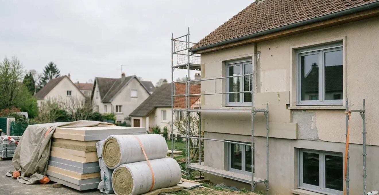 Transformation énergétique d'une maison ancienne rénovée pour atteindre une haute performance thermique